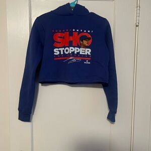 Shohei Ohtani Cropped Women's Hoodie